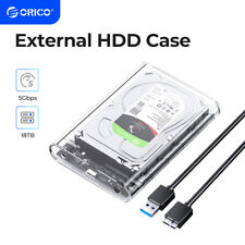 ORICO 3.5 inch SATA to USB 3.1 Type C HDD Case SSD Adapter Hard Disk Drive Box picture