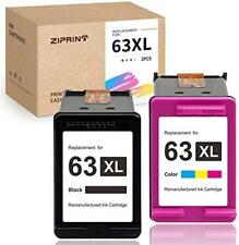 ZIPRINT Remanufactured Ink Cartridge Replacement for HP 63XL 63 Combo Pack use picture