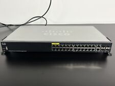 Cisco SF350-24P 24-Port Fast Ethernet 10/100 PoE Managed Switch picture