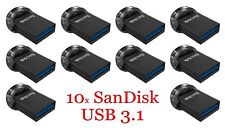 LOT 10x SanDisk ULTRA FIT USB Drive 32 GB USB3.1 SDCZ430-032G picture