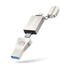 HooToo Flash Drive 3 in 1 External Drive USB 3.1 Memory Backup Stick 128GB picture