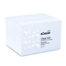 icolor 650 CLEAR TONER & DRUM KIT Retail $700. For Spot Gloss & Glitter Transfer picture