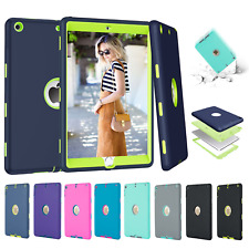 For Apple iPad 2 3 4 Air Mini Pro Tough Rubber Heavy Shockproof Hard Case Cover picture