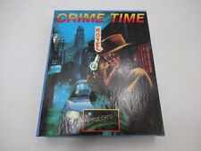 Vintage RARE 1991 Crime Time Game for IBM and Compatible Collectible picture
