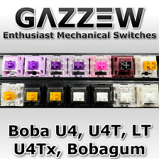 GAZZEW Mechanical Keyboard Switch Tester Sample Pack U4, U4T, U4Tx, LT, Bobagum picture