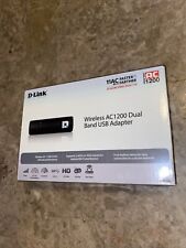 Brand New D-link Wireless AC 1200 Dual Band USB Adapter DWA-182 NEW - SEALED picture