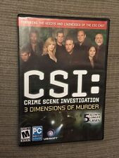 CSI: 3 Dimensions of Murder PC Game picture
