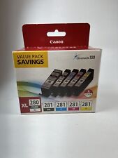 Canon (2021C007) Ink Cartridge - 5 Pack Sealed New Old Stock XL Black Colors picture