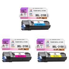 3Pk TRS 2150 CYM Compatible for Dell 2150 2150CDN 2150CN Toner Cartridge picture