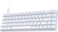 TMKB 60 Percent Keyboard,Gaming Keyboard,Led Backlit Ultra-Compact 68 Keys Gamin picture