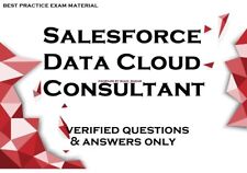Salesforce Data Cloud Consultant Exam questions and answers only picture