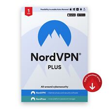 NordVPN Plus — 1-Year VPN & Cybersecurity Software Bundle Subscription picture