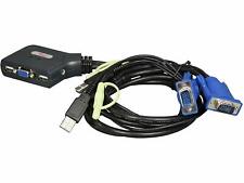 Rosewill RKV-17001 2-Port USB Cable KVM Switch with Audio picture