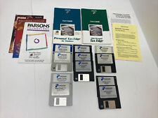 1992/1993 Vintage Parsons Technology 3.5 Floppy Disks w/User Guide picture