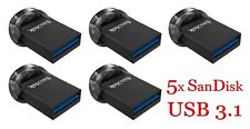 LOT 5x SanDisk CZ430 32GB USB3.1 Flash Pen Drive ULTRA FIT SDCZ430-032G-G46 picture