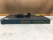 Cisco WS-C3560-24PS-S V06 Catalyst 3560 Series 24 Port Network Switch w/Ears picture