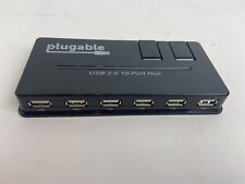 Plugable USB Hub, 10 Port - USB 2.0 with Two Flip-Up Ports (OS3) picture