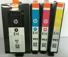 Set 4 Genuine HP 902XL Hi Yld and 902 Inkjet Cartridges SEALED SLEEVE 2021-2022 picture