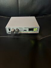 Lot of 2 Allied Telesyn AT-MC13 Ethernet Media Converter w/ POWER Adapter picture