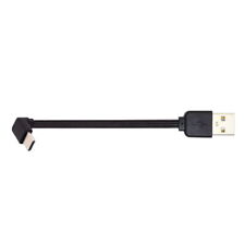 CY  Up Down Angled 90 Degree Male to USB-C Type-C Data Flat Slim FPC Cable picture