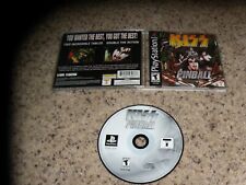 Kiss Pinball Playstation 1 PS1 Game Near Mint picture