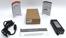 SonicWALL 01-SSC-5545 802.3 AT Gigabit PoE Injector Black w/ AC Power Cord - NOB picture