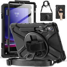 For Samsung Galaxy Tab S9 Ultra S9 FE S8 Rotating Shockproof Carry Tablet Case picture