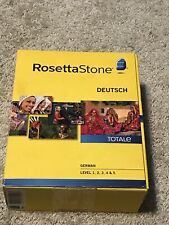 Rosetta Stone German/Deutsch Version 4, Levels 1-5 (No Headset, Has App. Card) picture