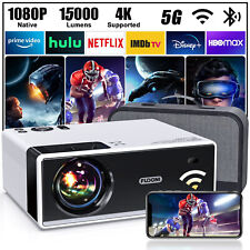 WiFi 1080P TV Projector 4k Bluetooch LED Home Theater Movies Projector Cinema picture