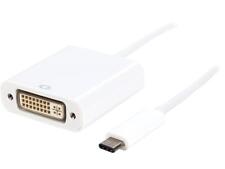 Coboc AD-ALT-C2DVI-6WH 6inch White  DisplayPort ALT USB 3.1 Type C to DVI-D picture