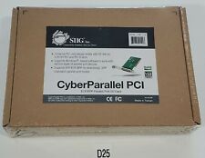 *NEW* SIIG JJ-P00112-S6 Cyber Parallel PCI ECP/EPP Parallel Port I/O Card 32/64B picture