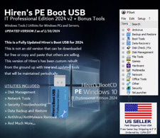 Hiren's Boot CD PE 2024 USB | Ultimate Computer Recovery & Diagnostics Toolkit picture