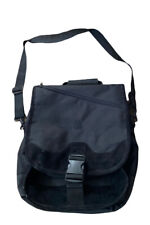 Apple Logo Kensington Black Laptop Backpack Saddlebag Bag with Black Apple Logo picture