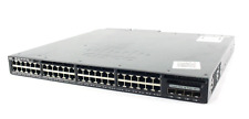 Cisco Catalyst WS-C3650-48FD-S 48 Port PoE+ Gigabit Switch 4 X 1G SFP (CI) picture