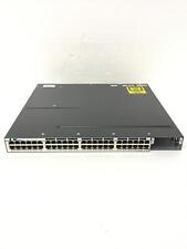 CISCO Ws-C3750X-48PF-L V01 48 Ports Network Switch , NO PS, WORKING,  picture