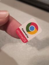 6x Chrome OS Computer Sticker Decals Desktop Laptop Server Badge Decal Vinyl picture