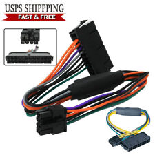 24-Pin to 8-Pin ATX Power Supply Adapter Cable for Dell Optiplex 9020 3020 7020 picture