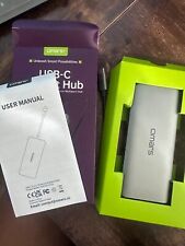 Omars USB-C 11-Port Hub with Ethernet 4K HDMI VGA USB SD picture