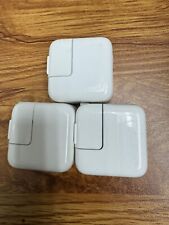 3 PACK Original Apple 12w USB Wall Charger Adapter OEM x3 charging cubes picture