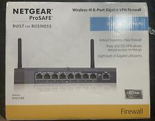 Netgear ProSafe Wireless-N 8-Port Gigabit VPN Firewall FVS318N-100NAS Open Box picture
