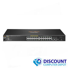 HP Aruba 2530-24 POE+ J9779A 24 Port Gigabit Ethernet Managed Network Switch  picture