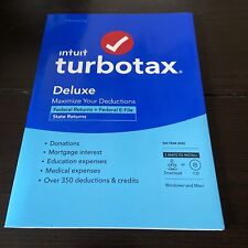 Intuit TurboTax Deluxe State 2022 picture