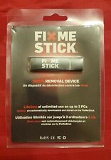 New FixMeStick USB Virus Removal Device LIFETIME for 3 PC's Fix Me Stick FixMe picture
