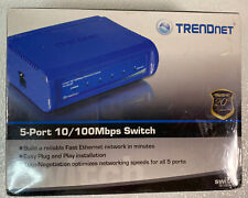TRENDnet TE100S5 5-Port 10 / 100Mbps Ethernet Switch Sealed picture