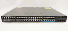 Cisco 3650 WS-C3650-12X48UQ-L V02 48 Ports UPOE 4 x 10G 1 x 715 WAC PSU Switch picture
