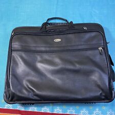 Targus Black Leather Laptop/Messenger Bag/Briefcase picture