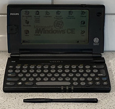 Philips Magnavox Velo 1 Vintage Handheld PC Windows CE | Pocket Laptop 4MB picture