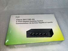 Cisco SG110D-05 5-Port Gigabit Desktop Switch NEW picture