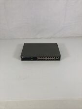 BV PoE Switch 16FE-2GE Unmanaged PoE Switch w/ power supply - Working picture