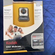 NEW Kodak Webcam Built In Microphone S101 Package Mac or Windows NEW picture